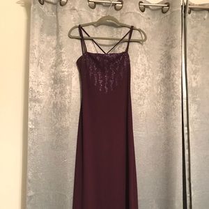 Long elegant formal dress